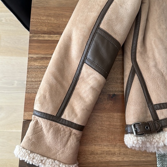 JOIE Sherpa suede jacket - Picture 7 of 9